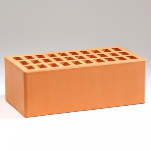 Воротынский кирпич утолщённый М150 (персик)